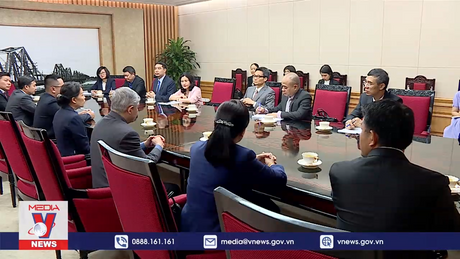 Phó Thủ tướng Vũ Đức Đam tiếp Bộ trưởng Lao động và Phúc lợi Xã hội Lào