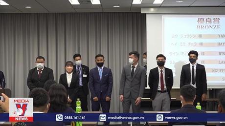 Thực tập sinh Việt Nam đoạt giải hùng biện tiếng Nhật