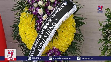 Lãnh đạo Đảng, Nhà nước viếng nguyên Tổng Bí thư, Chủ tịch Trung Quốc Giang Trạch Dân