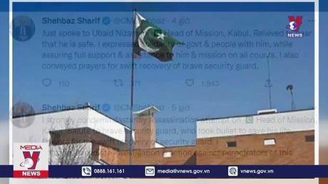 Đại sứ Pakistan tại Afghanistan thoát chết trong vụ tấn công ở Kabul