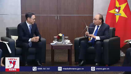 Chủ tịch nước tiếp Giám đốc điều hành kiêm Chủ tịch Tập đoàn Doosan 