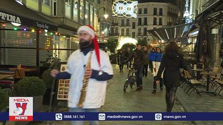 Chợ Giáng sinh ở Brussels được bình chọn tốt nhất thế giới