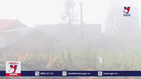Nhiệt độ tại Sa Pa giảm còn 7,7 độ C