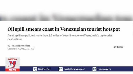 Sự cố tràn dầu tại Venezuela