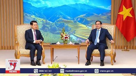 Thủ tướng tiếp Phó Thủ tướng, Bộ trưởng Ngoại giao Lào