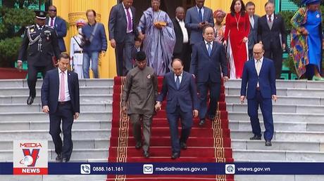 Chủ tịch nước tiếp Phó Tổng thống CHLB Nigeria 