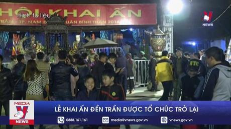 Lễ khai ấn đền Trần được tổ chức trở lại dịp Xuân Quý Mão