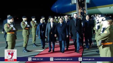 Thủ tướng Phạm Minh Chính bắt đầu thăm chính thức Luxembourg