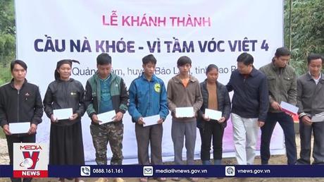 Khánh thành cầu Nà Khóe - Vì Tầm vóc Việt 4