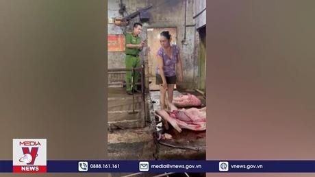 Đồng Nai bắt quả tang cơ sở giết mổ heo chết mang mầm bệnh