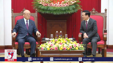 Thường trực Ban Bí thư tiếp Cố vấn đặc biệt Liên minh Nghị sỹ hữu nghị Nhật - Việt ​