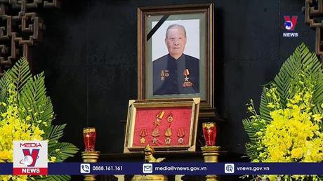 Lễ tang đồng chí Vũ Oanh 