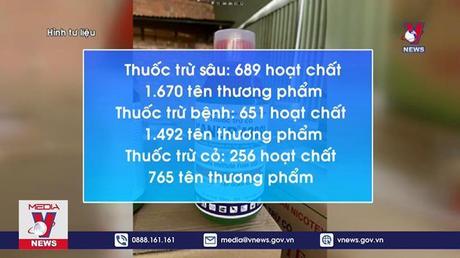 Bổ sung 79 hoạt chất thuốc bảo vệ thực vật được phép sử dụng tại Việt Nam 