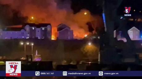 Nổ lớn trên đảo Jersey thuộc Anh