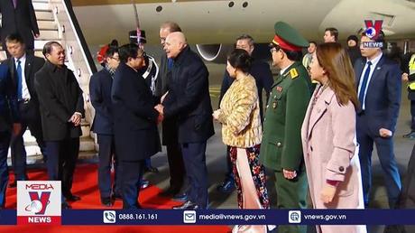 Thủ tướng Phạm Minh Chính bắt đầu thăm chính thức Hà Lan