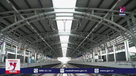Metro số 1 sẽ chạy thử ngày 21/12