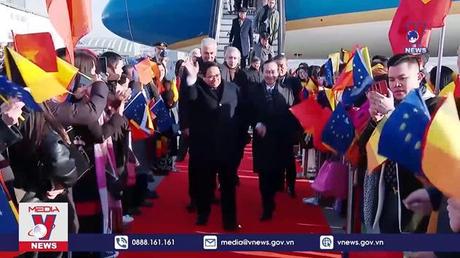 Thủ tướng Phạm Minh Chính tới Vương quốc Bỉ