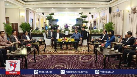 Lãnh đạo TP.HCM tiếp Phó Thủ tướng Lào Sonexay Siphandone