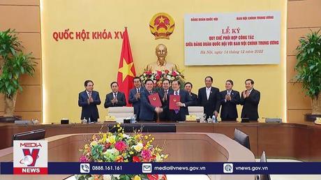 Quốc hội và Ban Nội chính Trung ương﻿ Ký quy chế phối hợp