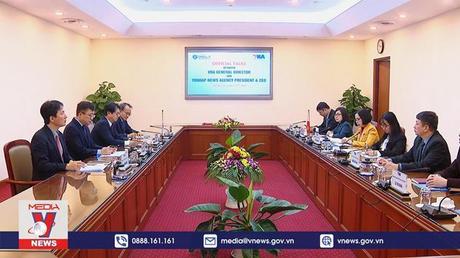 TTXVN và YONHAP ký thỏa thuận mới về hợp tác nghiệp vụ