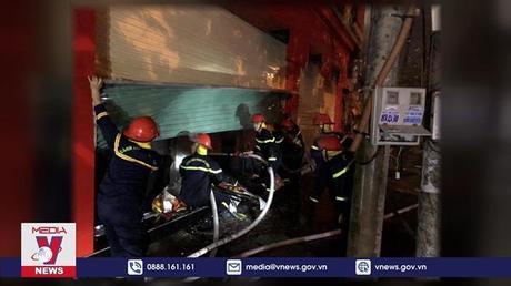 Cháy tại Siêu thị điện máy tại Nghệ An