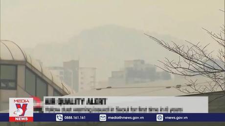 Hàn Quốc nâng mức khuyến cáo về bụi vàng
