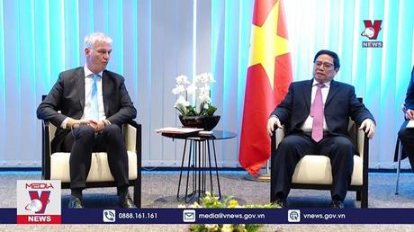 Thủ tướng tiếp Chủ tịch Liên minh Bỉ - Việt