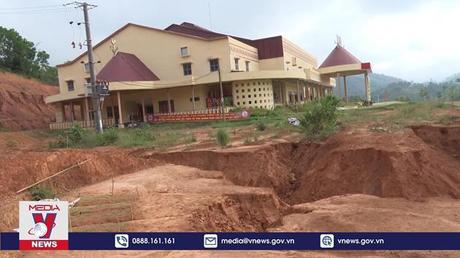 Quảng Nam khắc phục sạt lở Khu liên hợp thể thao