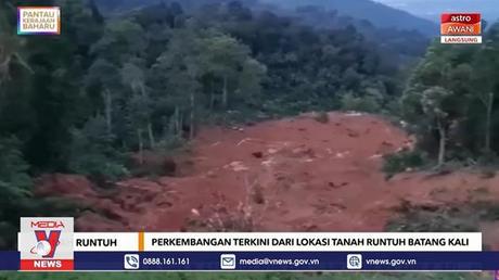 Lở đất nghiêm trọng khiến hàng chục người bị vùi lấp tại Malaysia