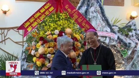 Chủ tịch Ủy ban Trung ương MTTQVN chúc mừng Giáng sinh tại Đồng Nai