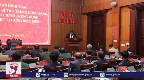 Trưởng ban Nội chính Trung ương làm việc tại tỉnh Điện Biên