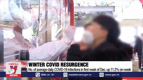 Gia tăng số ca mắc mới COVID-19 tại Hàn Quốc