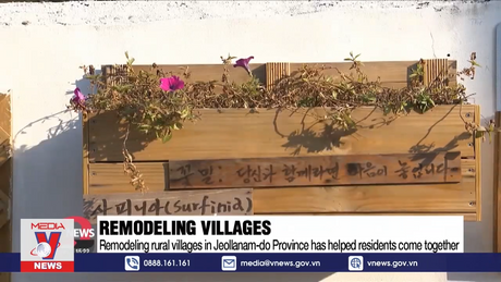 Dự án phủ áo mới cho làng quê Hàn Quốc