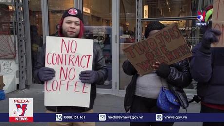 Nhân viên Starbucks trên khắp nước Mỹ đình công