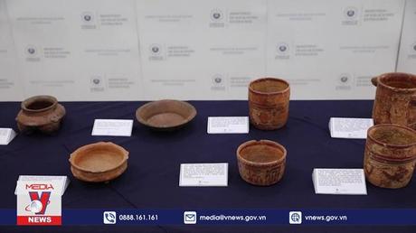 El Salvador thu hồi nhiều hiện vật lịch sử