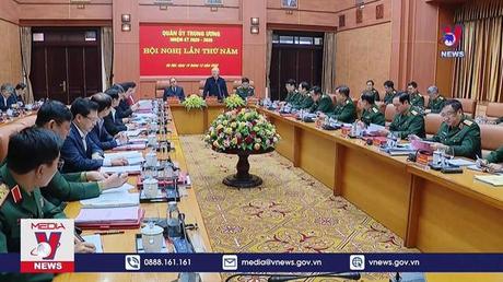 Tổng Bí thư chủ trì Hội nghị Quân ủy Trung ương