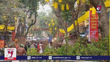 91 điểm chợ hoa xuân phục vụ Tết ở Hà Nội