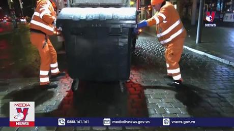 Băng tuyết làm gián đoạn hoạt động giao thông tại Đức