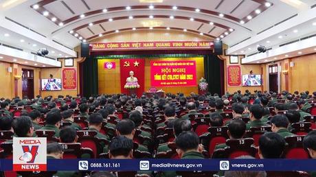 Triển khai công tác Đảng, công tác chính trị toàn quân