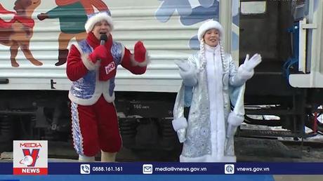  Đoàn tàu ông già Noel của Nga đổi lộ trình