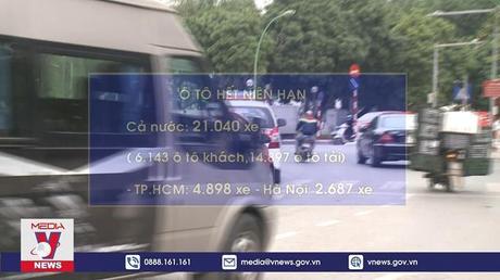 Hơn 21.000 ô tô hết niên hạn sử dụng từ ngày 1/1/2023