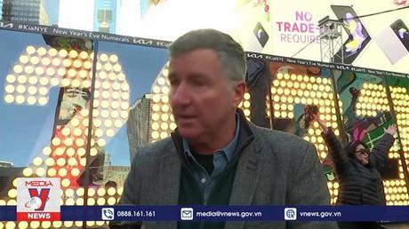 Quảng trường Times Square chào đón năm mới