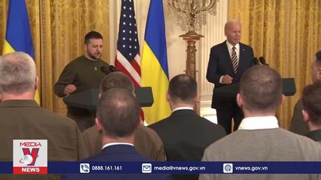 Tổng thống Ukraine kêu gọi Mỹ tiếp tục viện trợ