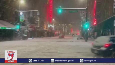 Bão tuyết bao phủ Bắc Mỹ