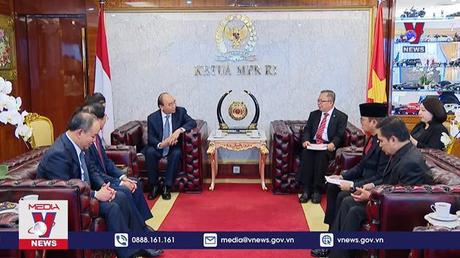 Chủ tịch nước hội kiến quyền Chủ tịch lưỡng viện Indonesia  