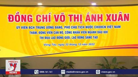Phó Chủ tịch nước thăm, làm việc tại Liên doanh Việt-Nga Vietsovpetro