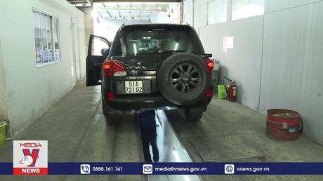 Quá tải hoạt động đăng kiểm xe ở TP.HCM