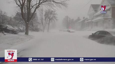 Bão tuyết tại Mỹ trong dịp nghỉ lễ Giáng sinh