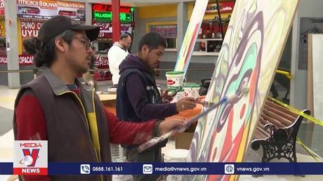 Khoác áo mới cho ga xe lửa ở Bolivia