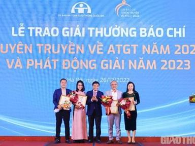 Truyền hình Thông tấn đoạt giải nhất về an toàn giao thông